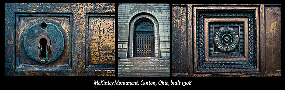McKinley monument triptych