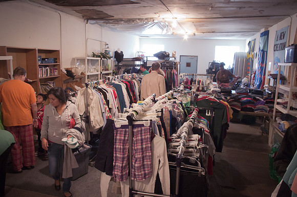 Hope Outreach free clothing